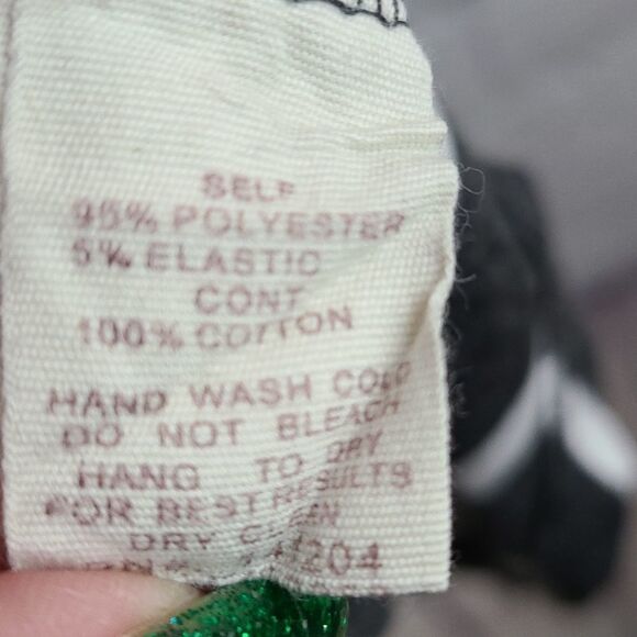 Hem & Thread Charcoal Gray Striped Fit & Flare Skater Sleeveless Cami Slip Dress - Picture 6 of 8